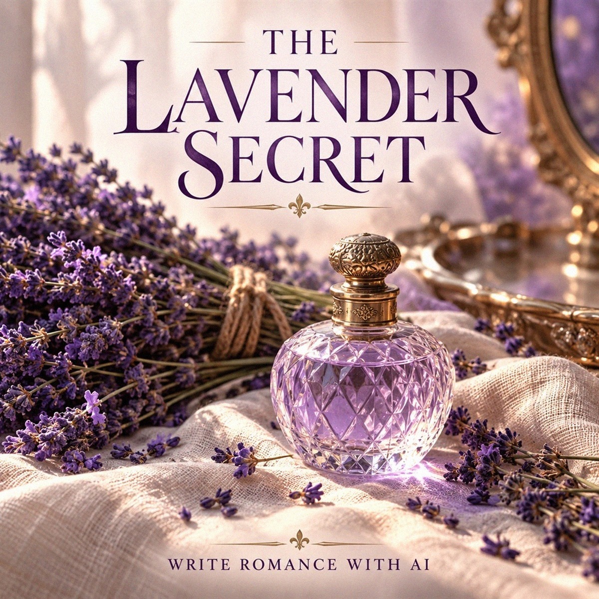 No. 63 — The Lavender Secret (dark shell, lavender and wild-honey ganache)